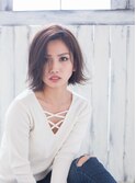 ナチュラルボブ　アッシュ