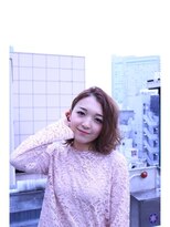 ヘアサロンエムフィス 池袋東口(HAIR SALON M Fe's)&nbsp;外国人風パーマボブ