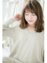 モッズ ヘア 福岡百道浜店(mod's hair) *mod's百道浜*…とろみカラーがフェアリー♪ナチュラルセミディa