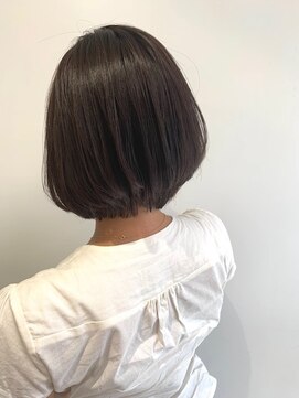 アッシュ 高円寺店(Ash) 【イルミナカラー×白髪染め】ショートボブ