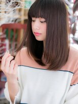 カバーヘア ブリス 川口(COVER HAIR bliss)&nbsp;大人かわいいダブルバング黒髪小顔ワンカールf川口10代20代30代!