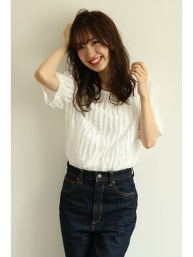 ヘアリゾートエーアイ 北千住店(hair resort Ai) 20代30代40代50代 色っぽふんわりロングの重軽ウェーブヘア♪