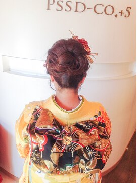 ブラウ ネイル パーティー(Blau Nail Party) ふんわりあみこみアップ