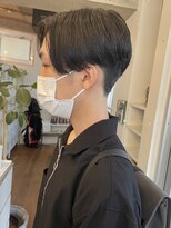 バイフィフス 原宿/表参道(by fifth)&nbsp;センターパートニュアンスパーマスパイラルパーマメンズパーマ