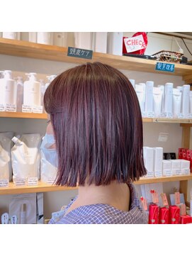 ヘアーガーデン ハニワ(Hair Garden 葉庭) RUKAお客様スタイル