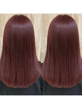 ヘアアンドビューティー ミック(Hair & Beauty miq) 20代30代40代ピンクアッシュ髪質改善カラー艶感ストレート