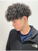 イケメン黒髪モテるネープレスショート流行モテ髪マッシュ束感