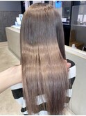 グレージュロング_アースカラーくびれヘアツートン_ba360221