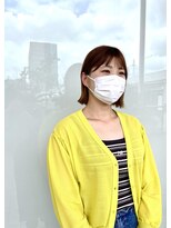 ルッツ(Lutz. hair design)&nbsp;ばっさり！切りっぱなしボブ【犬山良慈】