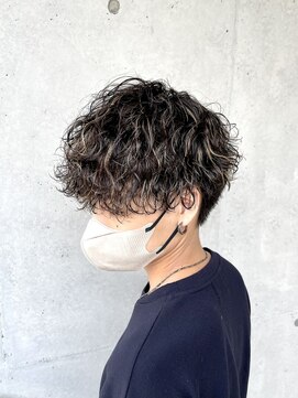 アソビ 表参道(ASOBI) マッシュツイスパ波打ちパーマ表参道