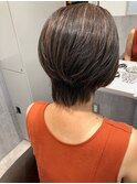 ブリーチいらず!大人の白髪ぼかしハイライト