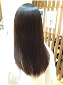 毛先に宿りしつやつやストレート☆