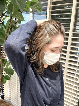 ステアケース 武蔵小杉店(stair:case) 脱白髪染めハイライト武蔵小杉20代30代40代50代