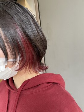 ティグルフォーヘア(TIGRE for hair) 【インナーカラー】ピンクラベンダー/ハイトーンカラー
