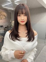 ロンド マーレ 天神大名店(Lond mare)&nbsp;イメチェン/チェリーブラウン/フェミニン/束感/髪質改善