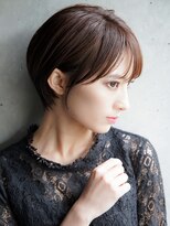 カライングドゥ(ing deux)&nbsp;ショートカット×ひし形ショートボブ×前髪あり20代30代40代 s03