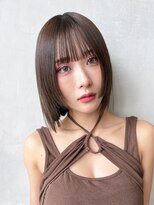 アイティーバイアルバム 藤沢店(IT by ALBUM)&nbsp;シンプルボブ_マチルダボブピンクベージュ_39331