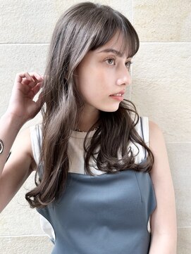 ビュートリアム265(BEAUTRIUM 265) ロング/レイヤーカット/ベージュカラー/顔まわりカット/銀座