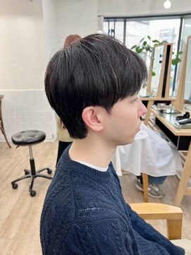 ネオリーブ クーロ メゾン 横浜(Neolive curro Maison) 韓国マッシュ×黒髪[メンズ]