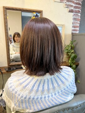 ベレッタ 枚方店(veretta.) レイヤースタイル☆ベージュカラー30代／40代／50代（田村良平）