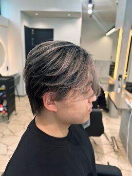 ラピス 渋谷本店(Lapis) Yu-ki メンズホワイトバレイヤージュ