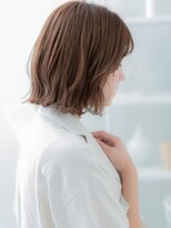 モッズヘア 越谷(mod's hair)&nbsp;大人ハイライトくせ毛風外ハネボブウルフTb8越谷20代30代40代