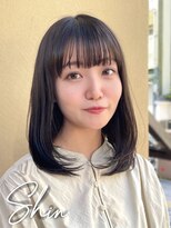 シェル(SHEL) 【SHIN★】重くならない暗髪スタイル