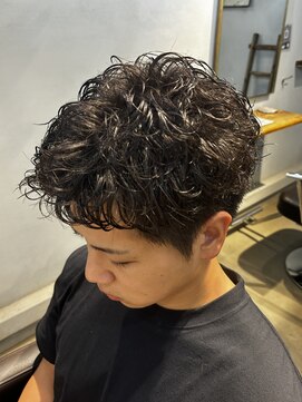 トイロ(toiro) スパイキーショートパーマ　クシャっと10秒セット◎