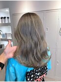 髪質改善＊ロングレイヤーグレーベージュ＊美髪【Zina船橋】