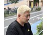 フルコース＋ダブルカラー(カット、シャンプー、シェービング込み)