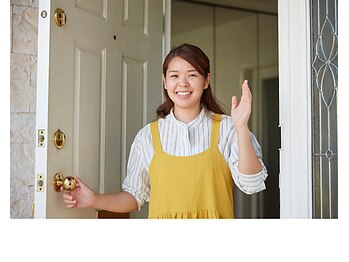 ベーシック(BASIC)の写真/《プライベート空間が魅力》２名のスタイリストで周りを気にせずゆっくり寛げる落ち着いたサロン＊
