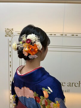 ネオリーブアーチ 武蔵小山店(Neolive arch) 武蔵小山 卒業式ヘアセット