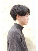 マッシュも楽しめる！2wayセンターパート！