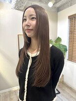 リノショアーズ ショウナン 辻堂店(RinoShores SHONAN)&nbsp;顔周りロングレイヤー