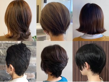 マンスリー シュシュ(monthly chou chou)の写真/《高品位オーガニック白髪染め》「リナチュア」リタッチ＋シャンプー＋セルフドライ¥4620→ご新規様¥4400