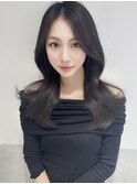 暗髪韓国風チョコレートブラウン☆