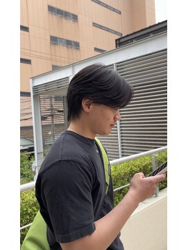 スキルアイマ(SKILL ima) ニュアンスパーマ/センターパート