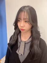 ジジ フィーカ 佐野(Gigi fika)&nbsp;ブラック×グレーのデザインカラー