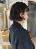 【三ツ井純】大人かわいい 濡れ髪 ウェットヘア ボブパーマ