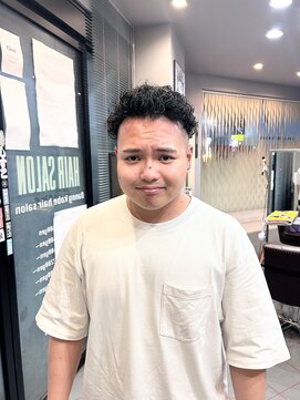 ダニーコウベ(Danny kobe) モジャモジャパーマ