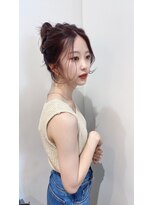 ルッツ(Lutz. hair design)&nbsp;【夏人気ヘア】ブリーチなしのチェリーレッド