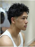 フェードスパイキーショート