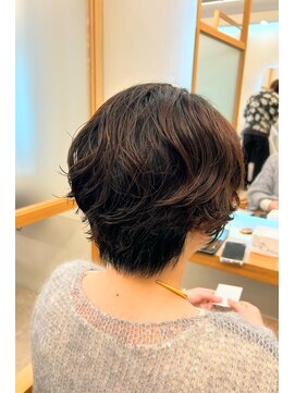  リュクスバトーバイトリコ 船橋南口店(Luxe BATEAU by tricot) パーマショート