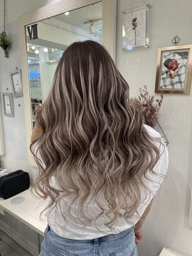 ラピス 池袋(Lapis) グレージュ×シールハイライト