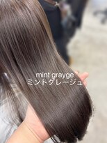 アリュウル 表参道 青山(Allure) ミントグレージュ/透明感カラー/グレージュ 佐藤