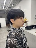 コンパクトマッシュ/マッシュショート/小顔ショート