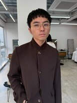 PARKiiiNG 心斎橋　ブリーチ/ダブルカラー/パーマ/メンズ【パーキング】&nbsp;ニュアンスパーマ