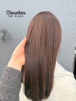 シュシュ(Chouchou)&nbsp;やわらかいマロンカラー/10代20代30代40代