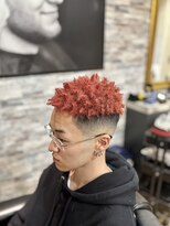 バーバーブロス(BAR BER bro's)&nbsp;スパイキーアフロ/浦安/針金パーマ/波巻きツイストスパイラル