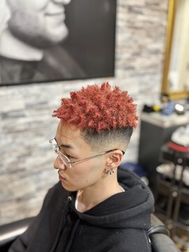 バーバーブロス(BAR BER bro's) スパイキーアフロ/浦安/針金パーマ/波巻きツイストスパイラル